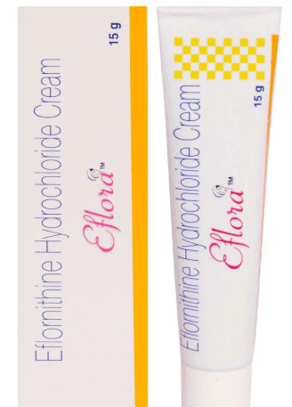 Eflornithine Cream 13.9%-15g (reduces facial hair growth)