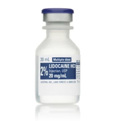 Lidocaine 2% 20mg/mL
